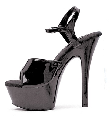 Juliet - 6 Inch Heel Solid Color Platform Sandal